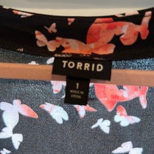 Torrid Flutter Sleeve Dress